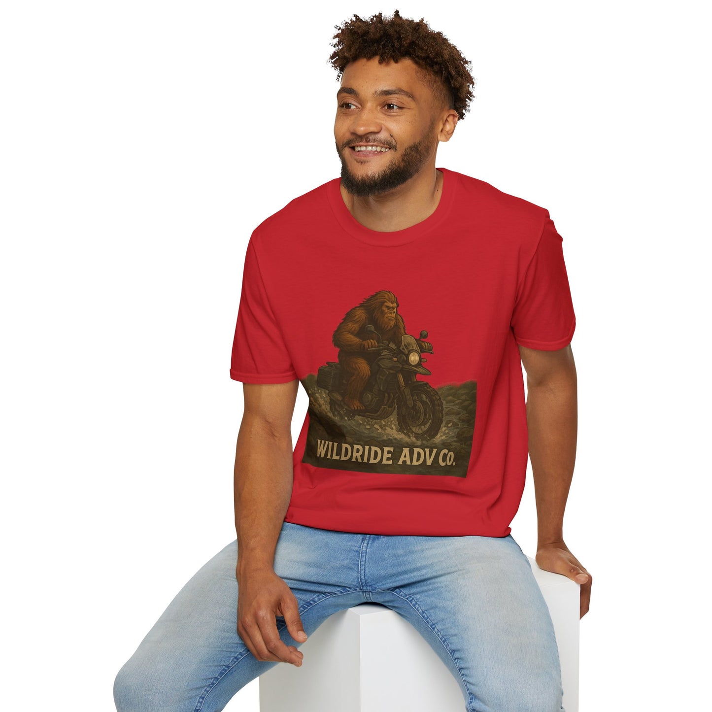 Bigfoot Adventure T-Shirt, Motorcycle