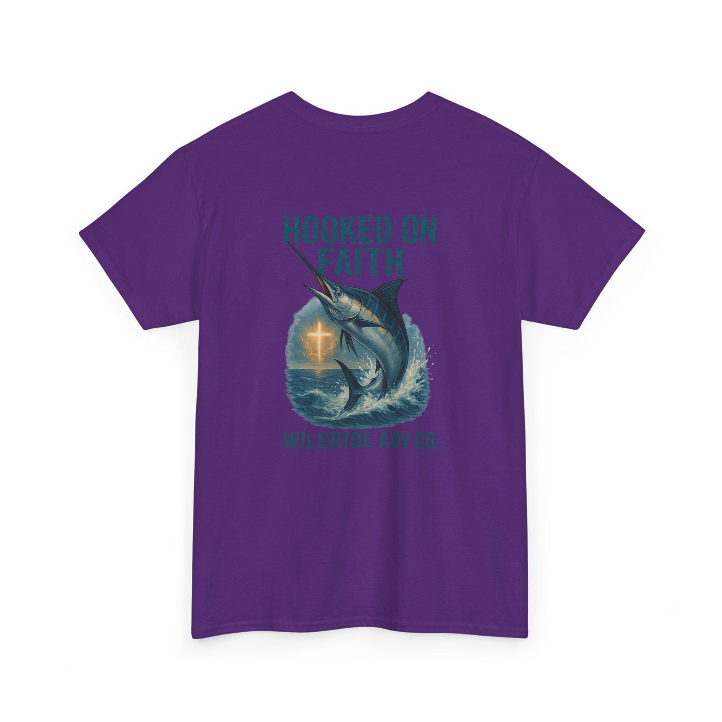 Hooked on Faith Marlin Fishing Tee