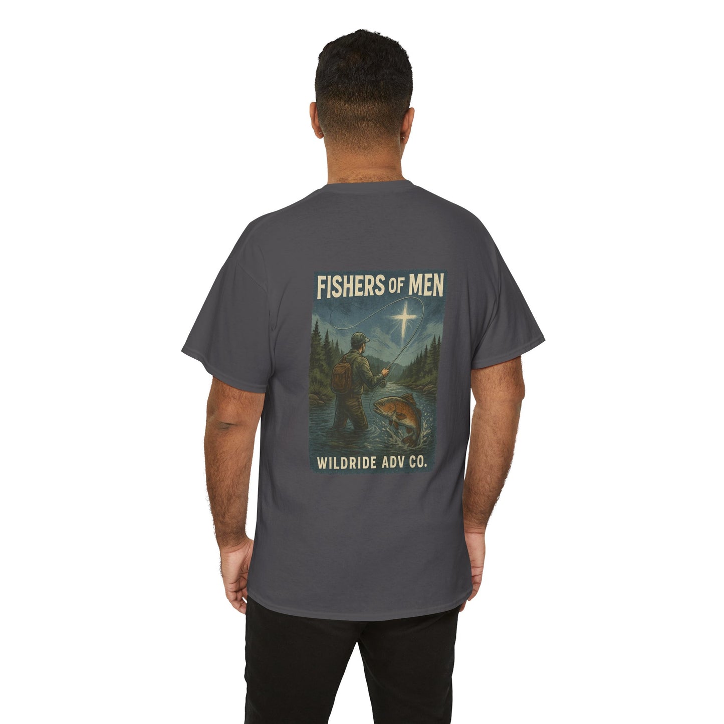 Fisher of Men - Faith-Inspired Fishing Tee