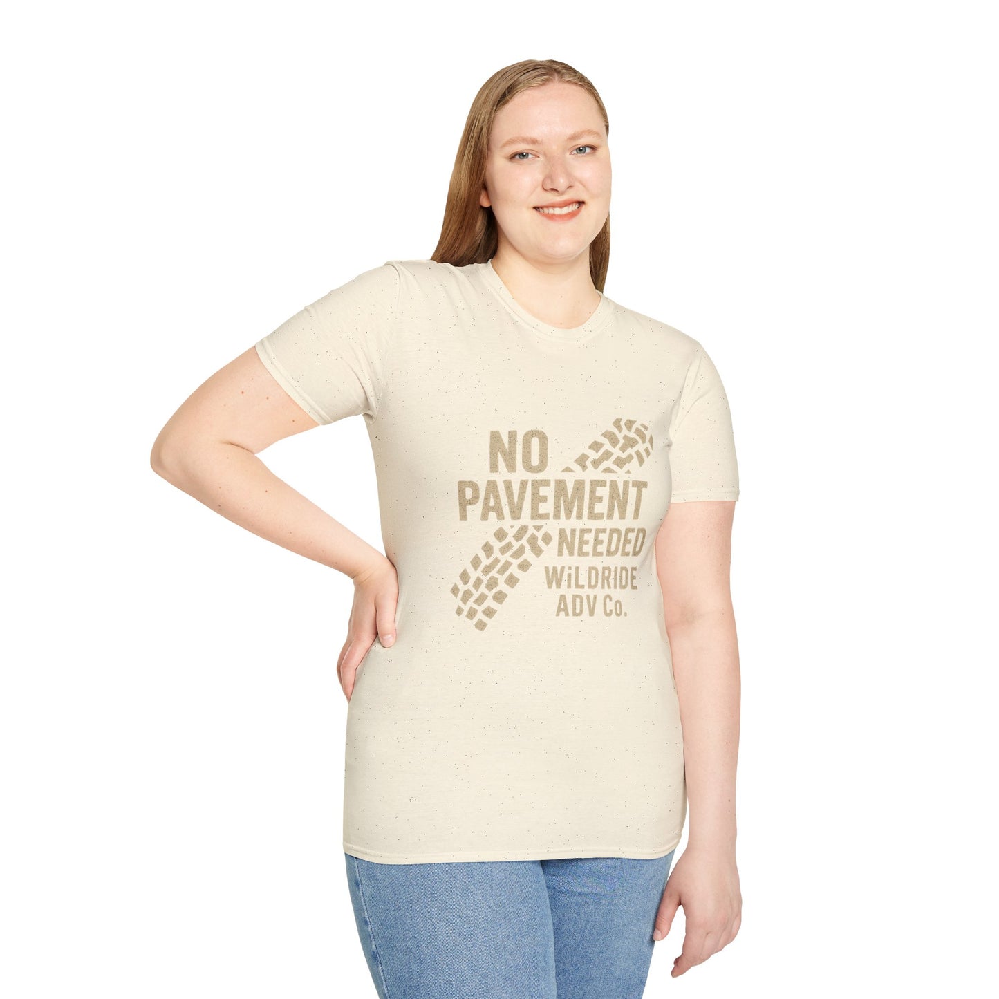 No Pavement Needed Softstyle T-Shirt