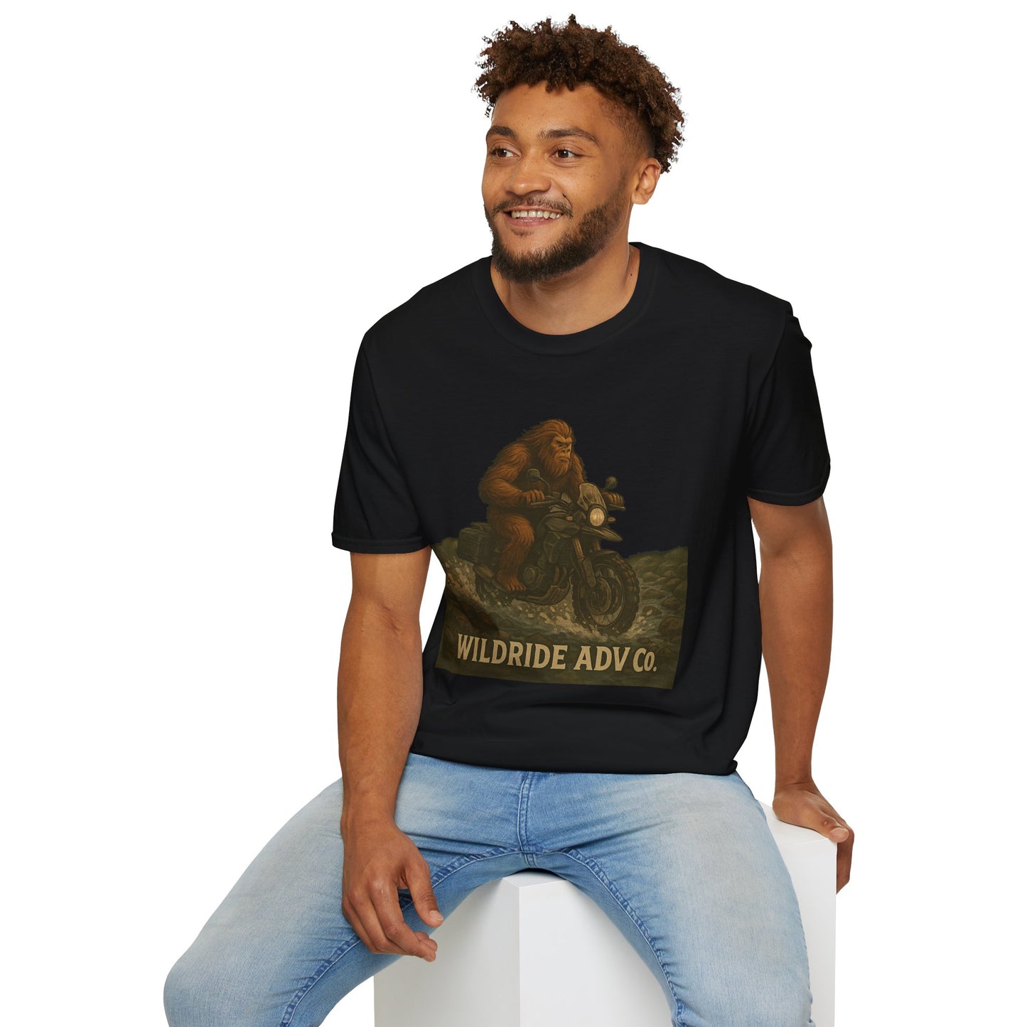 Bigfoot Adventure T-Shirt, Motorcycle