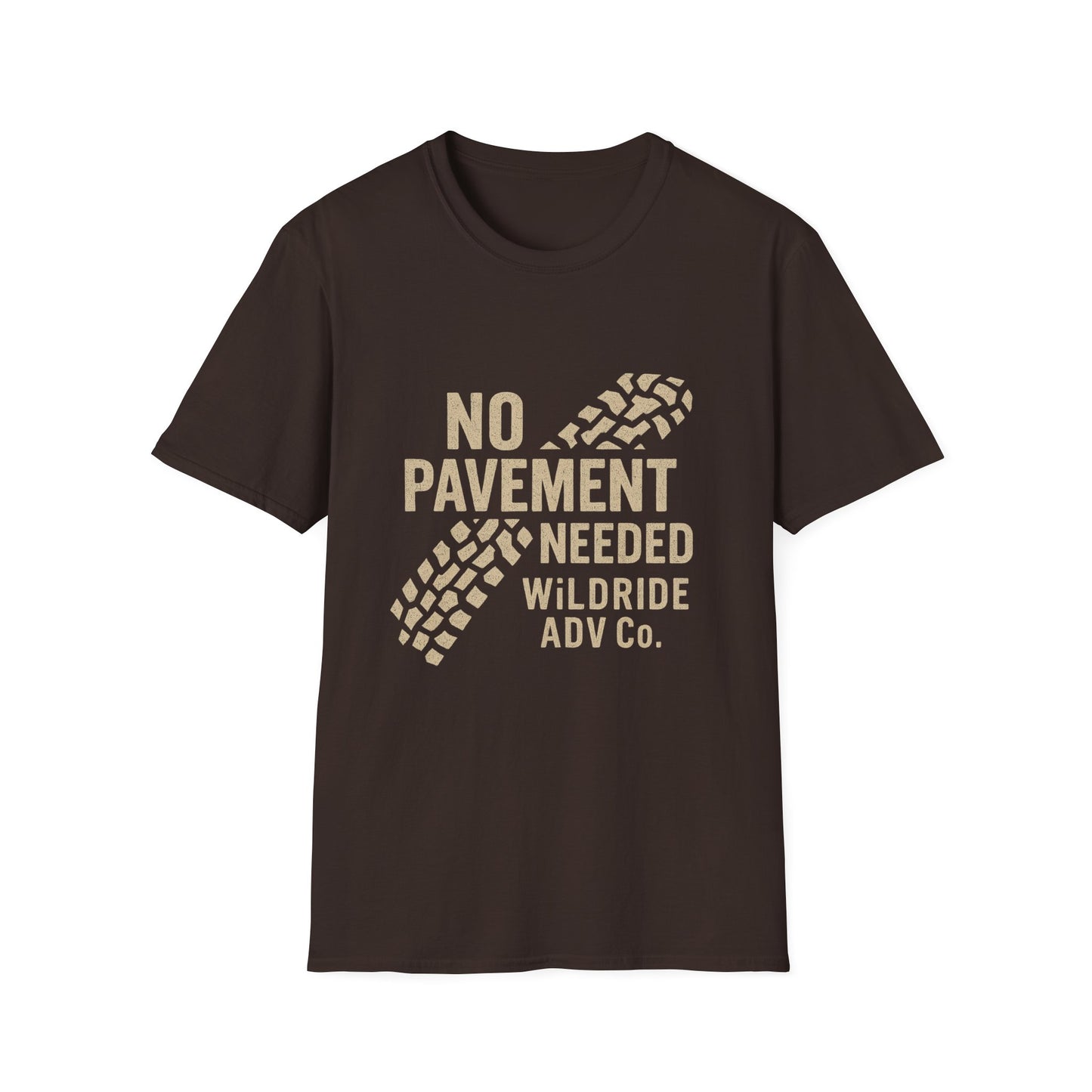 No Pavement Needed Softstyle T-Shirt