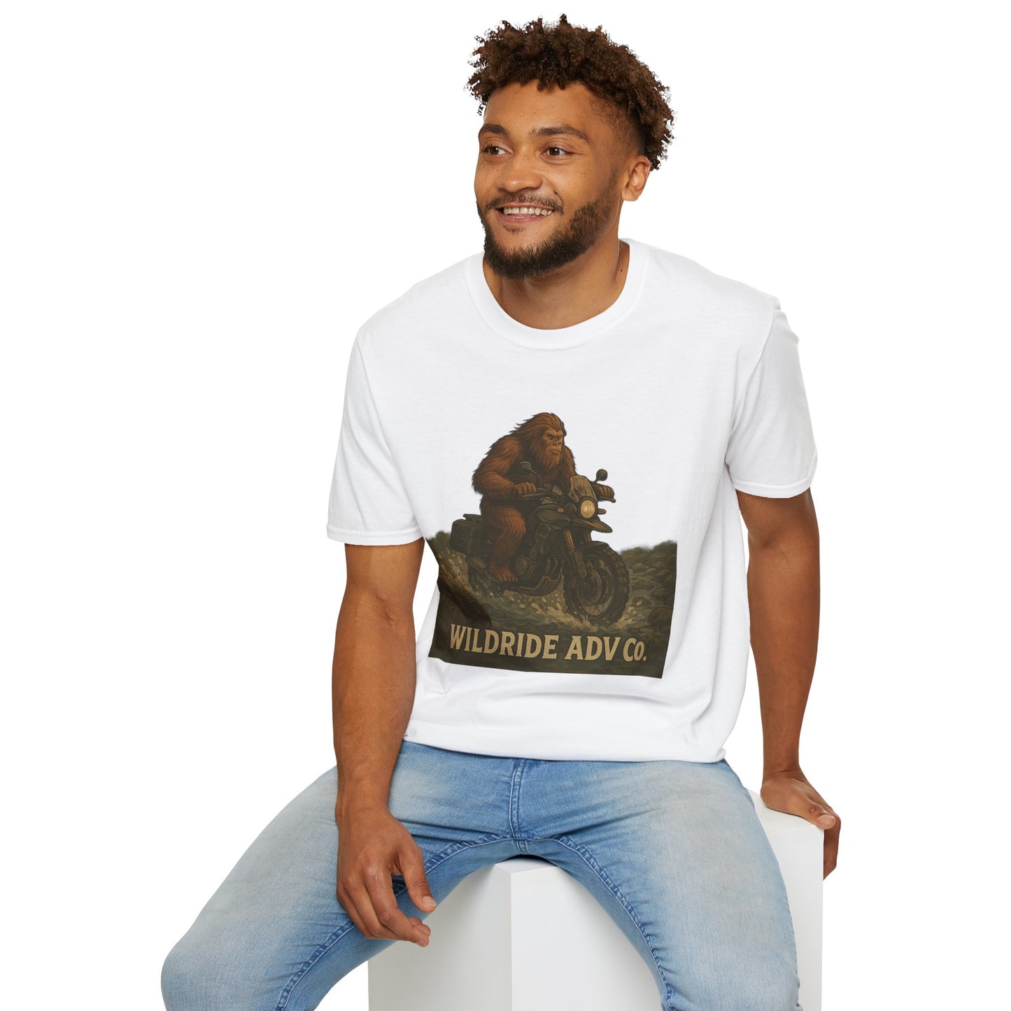 Bigfoot Adventure T-Shirt, Motorcycle