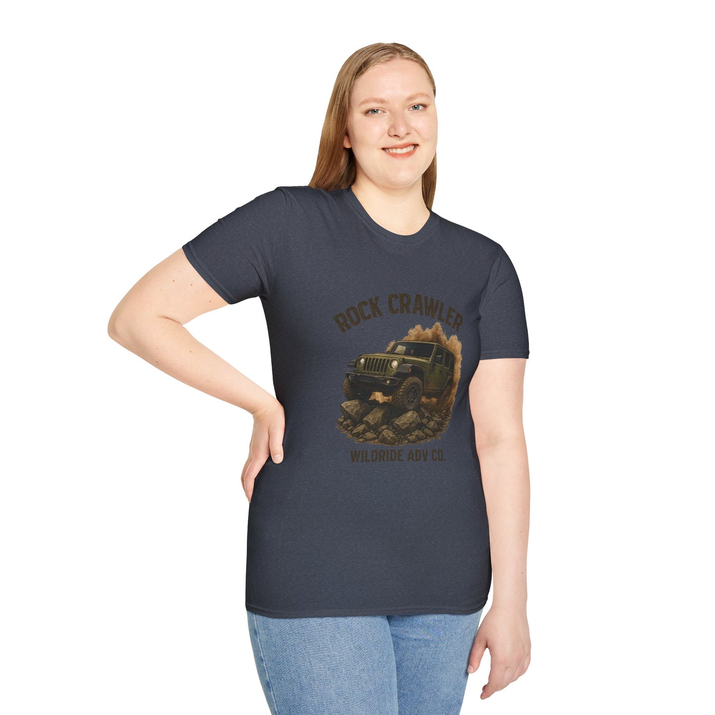 T-Shirt - Rock Crawler Jeep Design - WildRide ADV Co