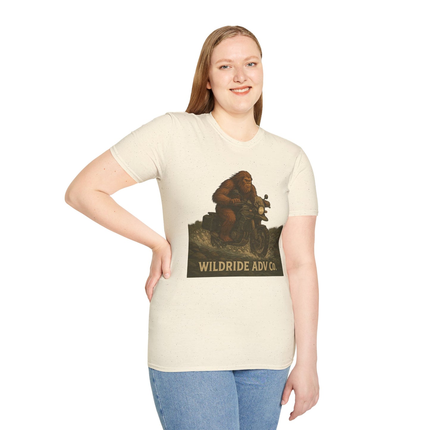 Bigfoot Adventure T-Shirt, Motorcycle