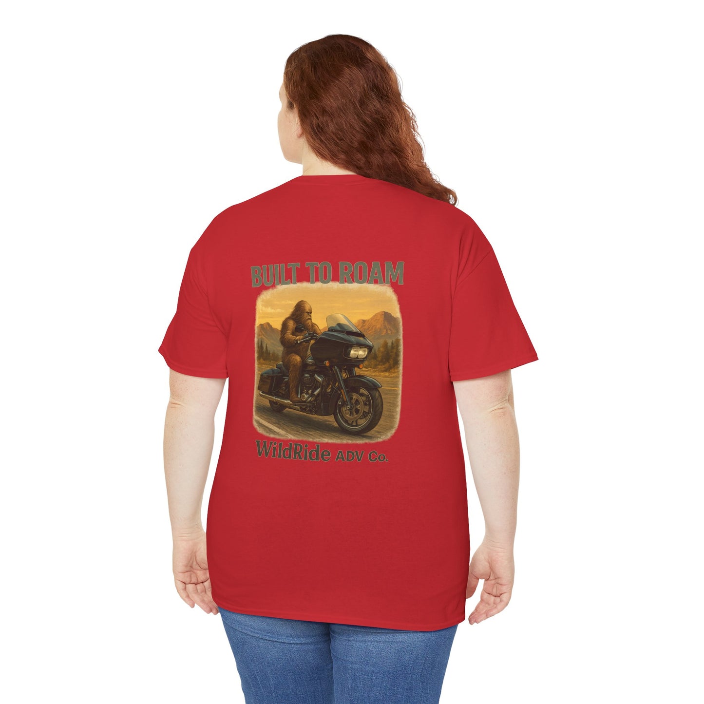 Built to Roam Tee, Motorcycle Graphic Tee