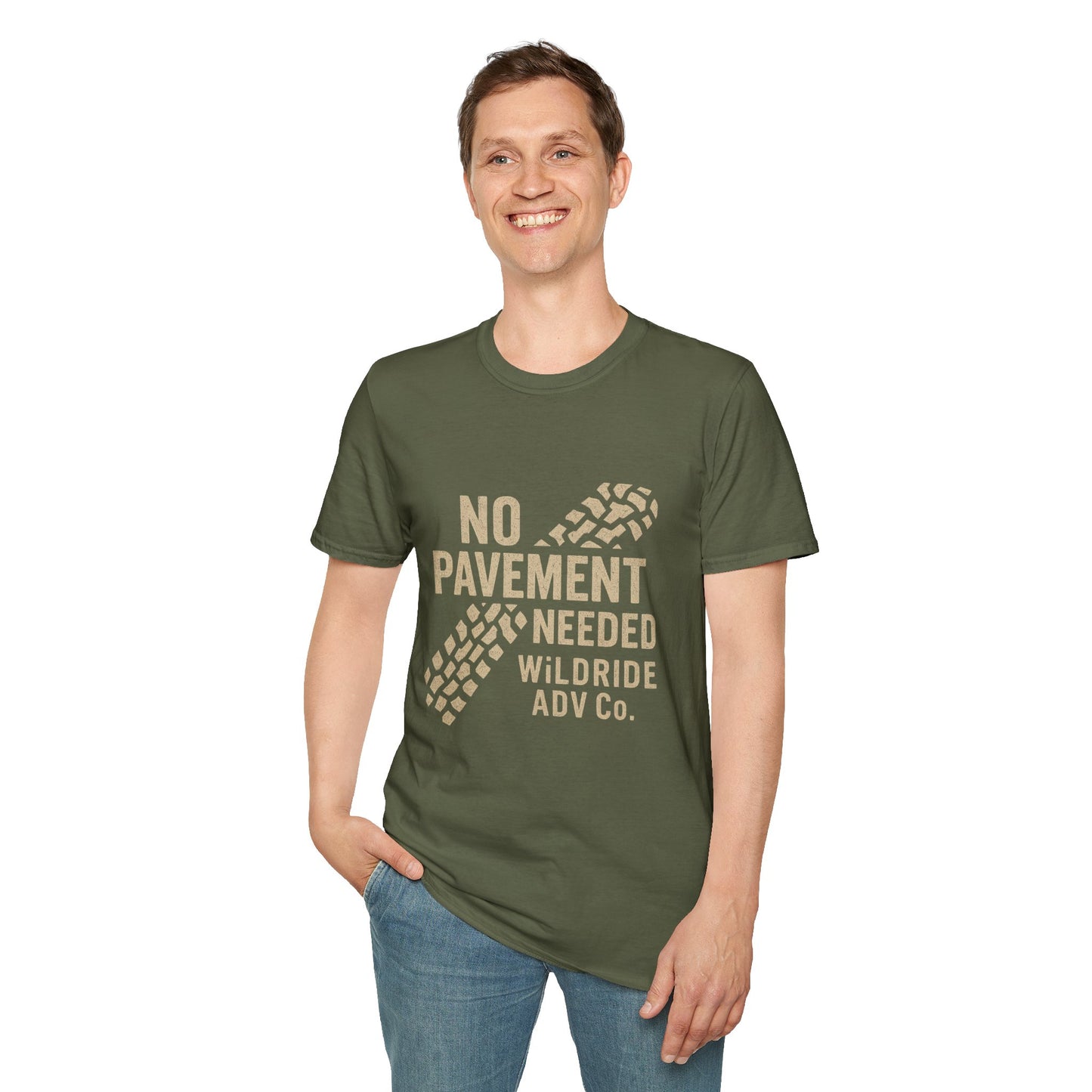 No Pavement Needed Softstyle T-Shirt