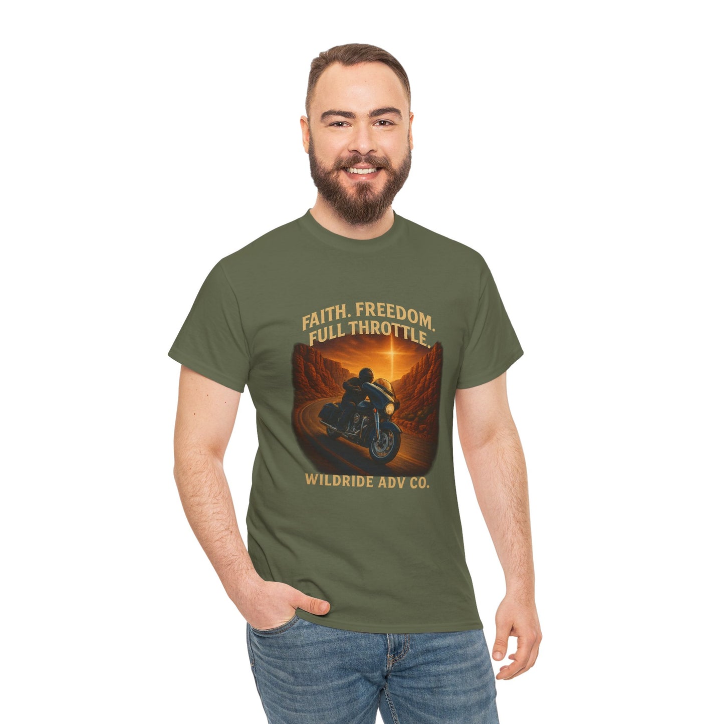 Freedom Rider Tee - Faith & Freedom Design