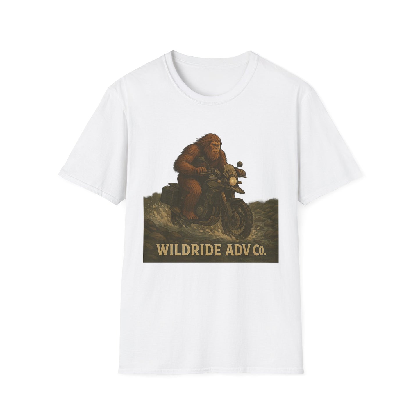 Bigfoot Adventure T-Shirt, Motorcycle