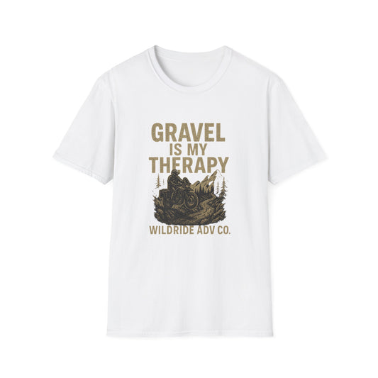 Gravel Is My Therapy Softstyle T-Shirt.