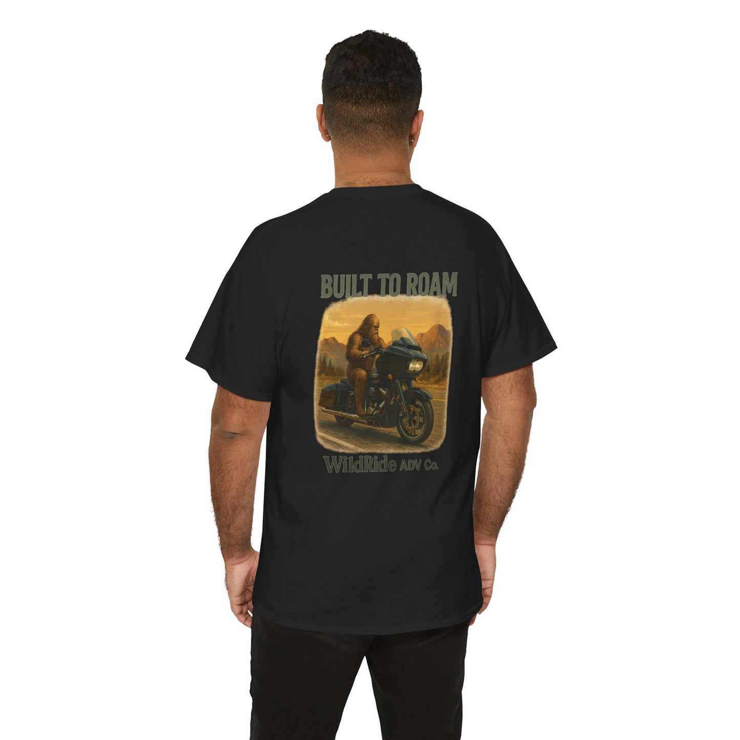 Built to Roam Tee, Motorcycle Graphic Tee