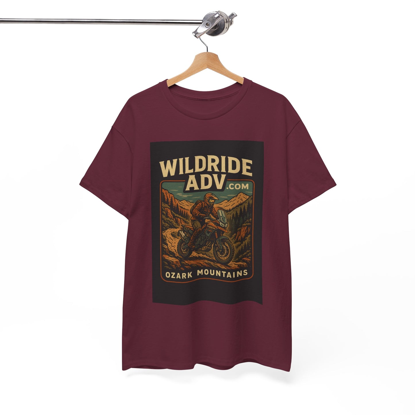 Vintage Adventure Tee - Wildride ADV Ozark Mountains, Limited Edition