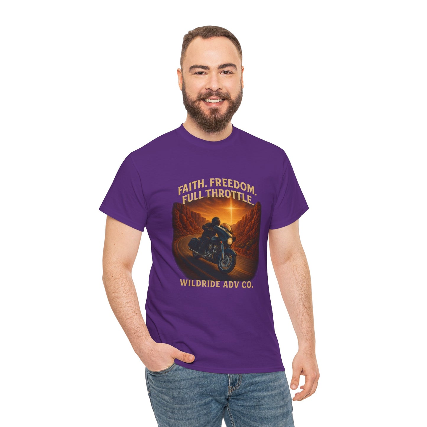 Freedom Rider Tee - Faith & Freedom Design