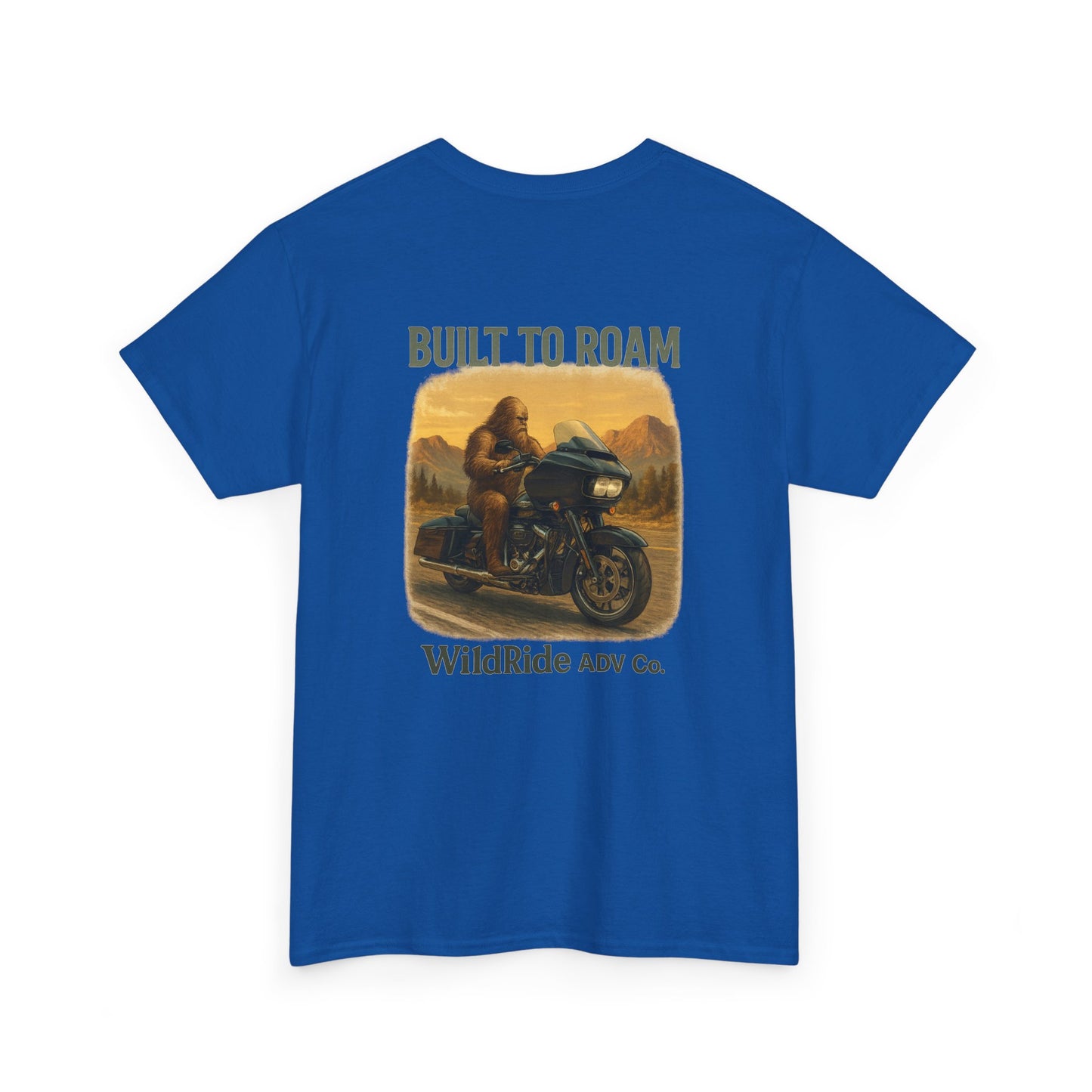Built to Roam Tee, Motorcycle Graphic Tee