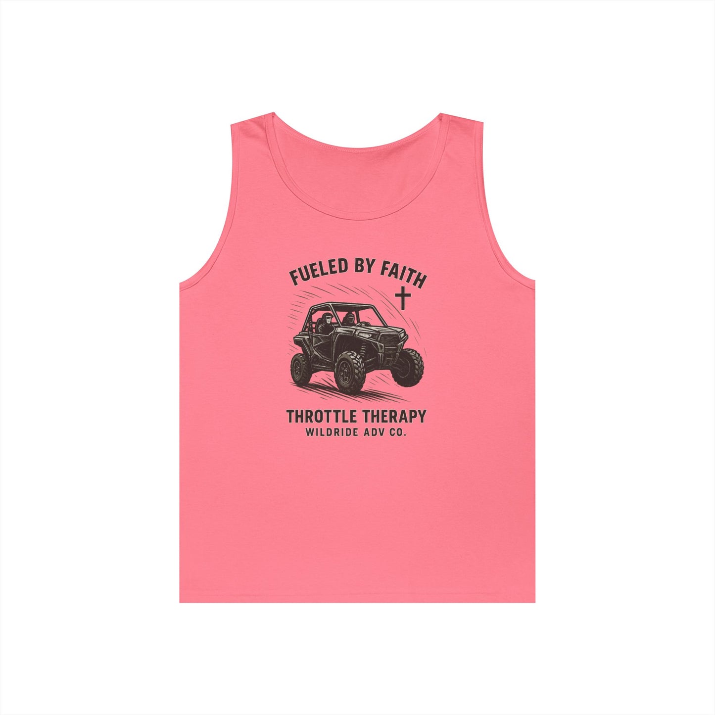 Tank Top - Fueled by Faith, Off-Roading Enthusiasts