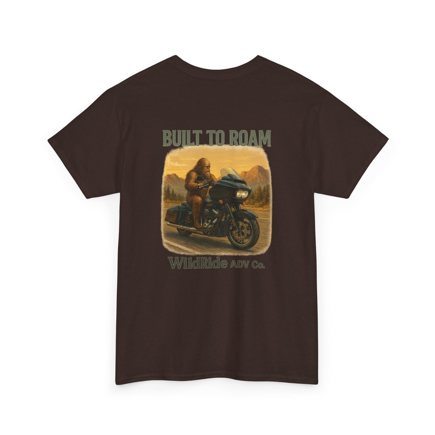 Built to Roam Tee, Motorcycle Graphic Tee