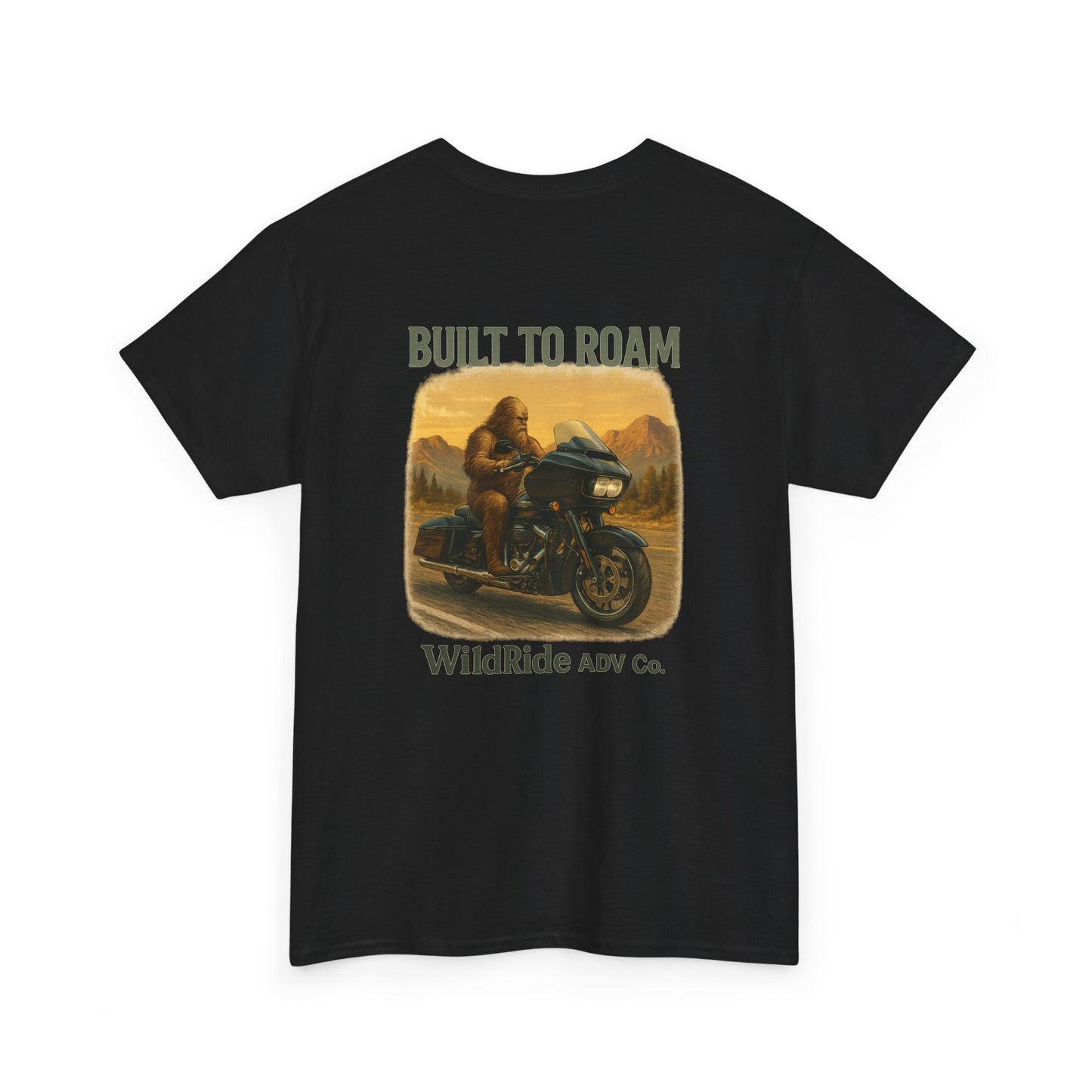 Built to Roam Tee, Motorcycle Graphic Tee