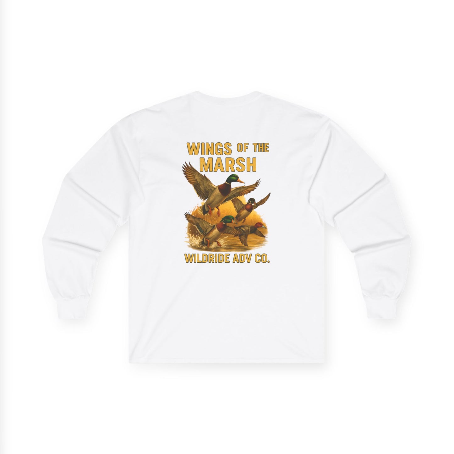 Wings of the Marsh Long Sleeve Tee, Wildlife Adventure Wear