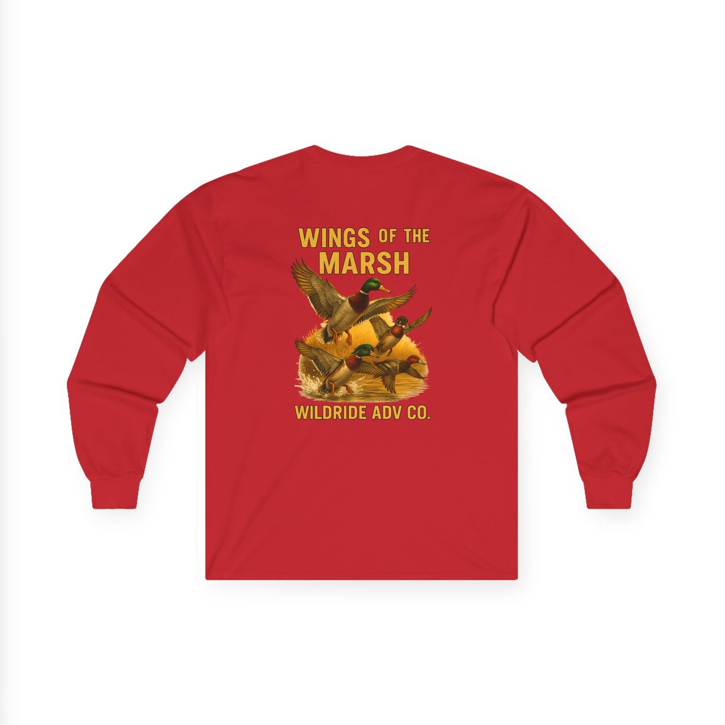 Wings of the Marsh Long Sleeve Tee, Wildlife Adventure Wear