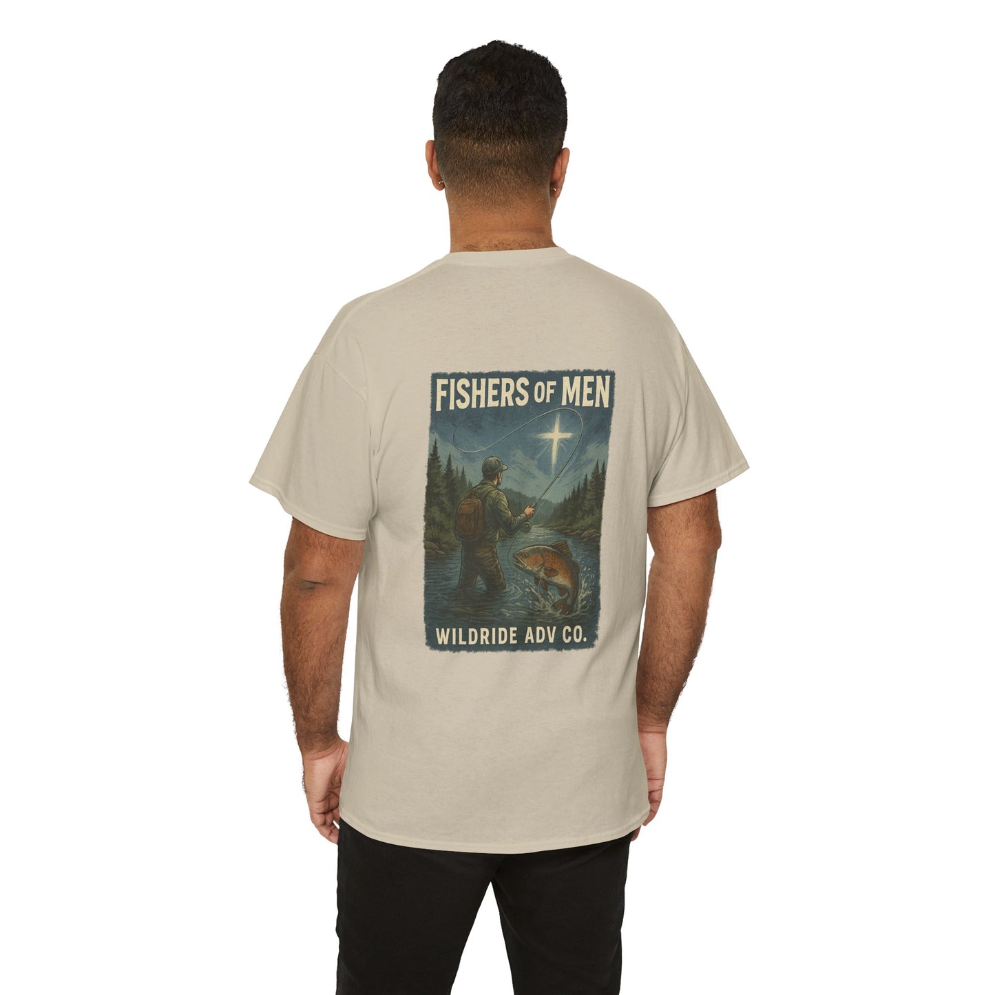 Fisher of Men - Faith-Inspired Fishing Tee