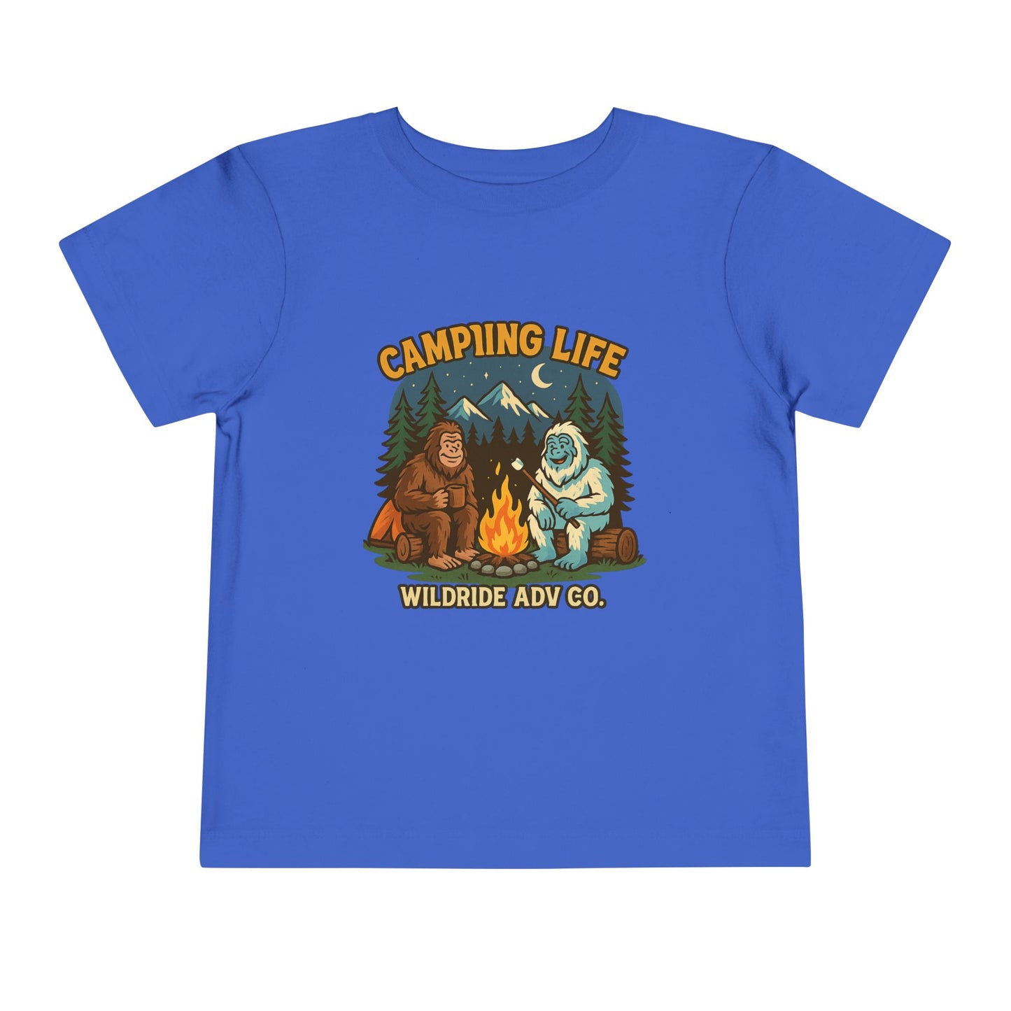 Camping Life Toddler Short Sleeve Tee