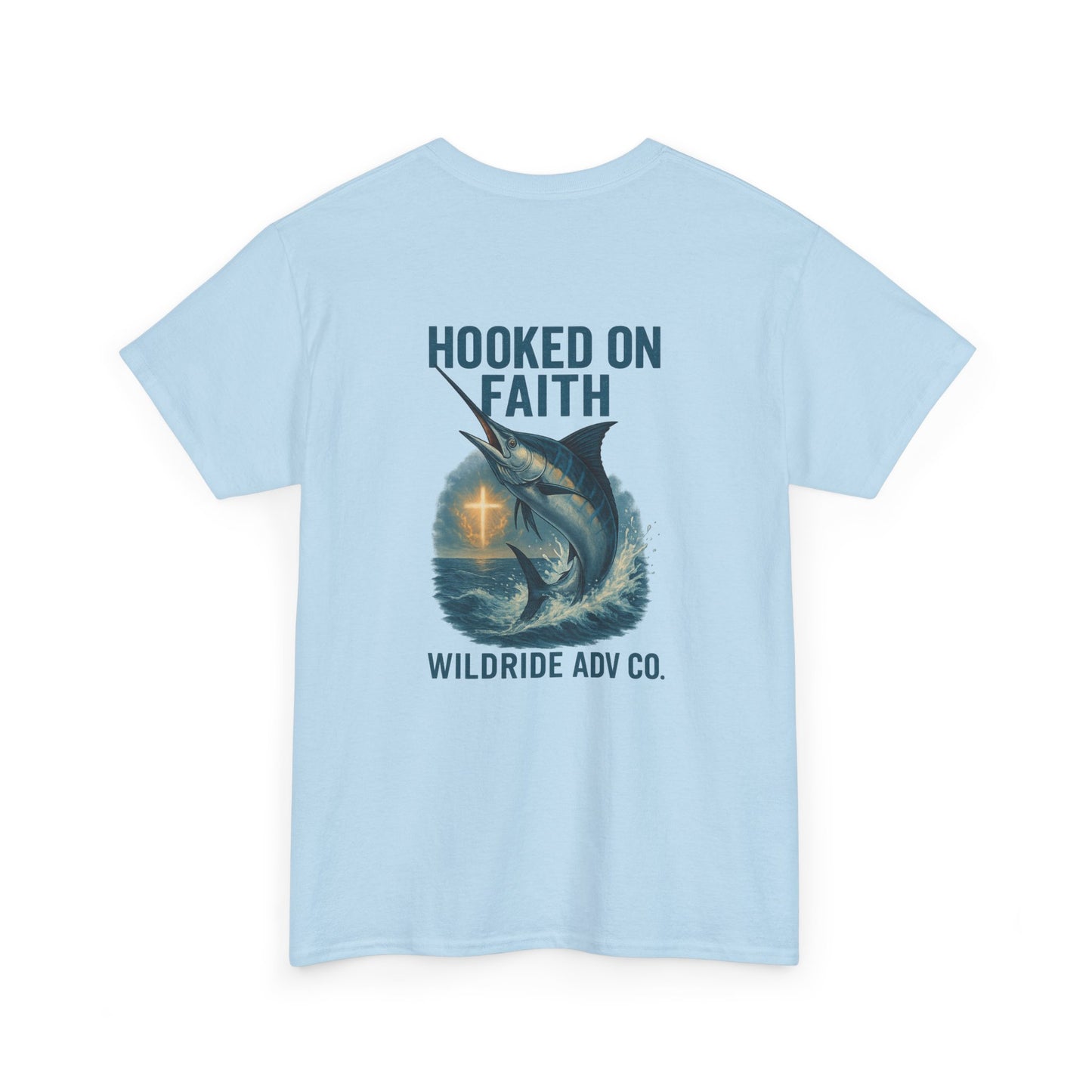 Hooked on Faith Marlin Fishing Tee