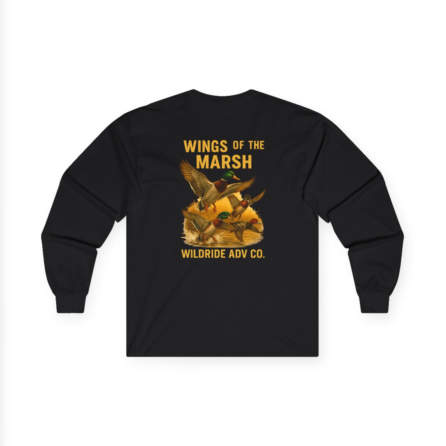Wings of the Marsh Long Sleeve Tee, Wildlife Adventure Wear