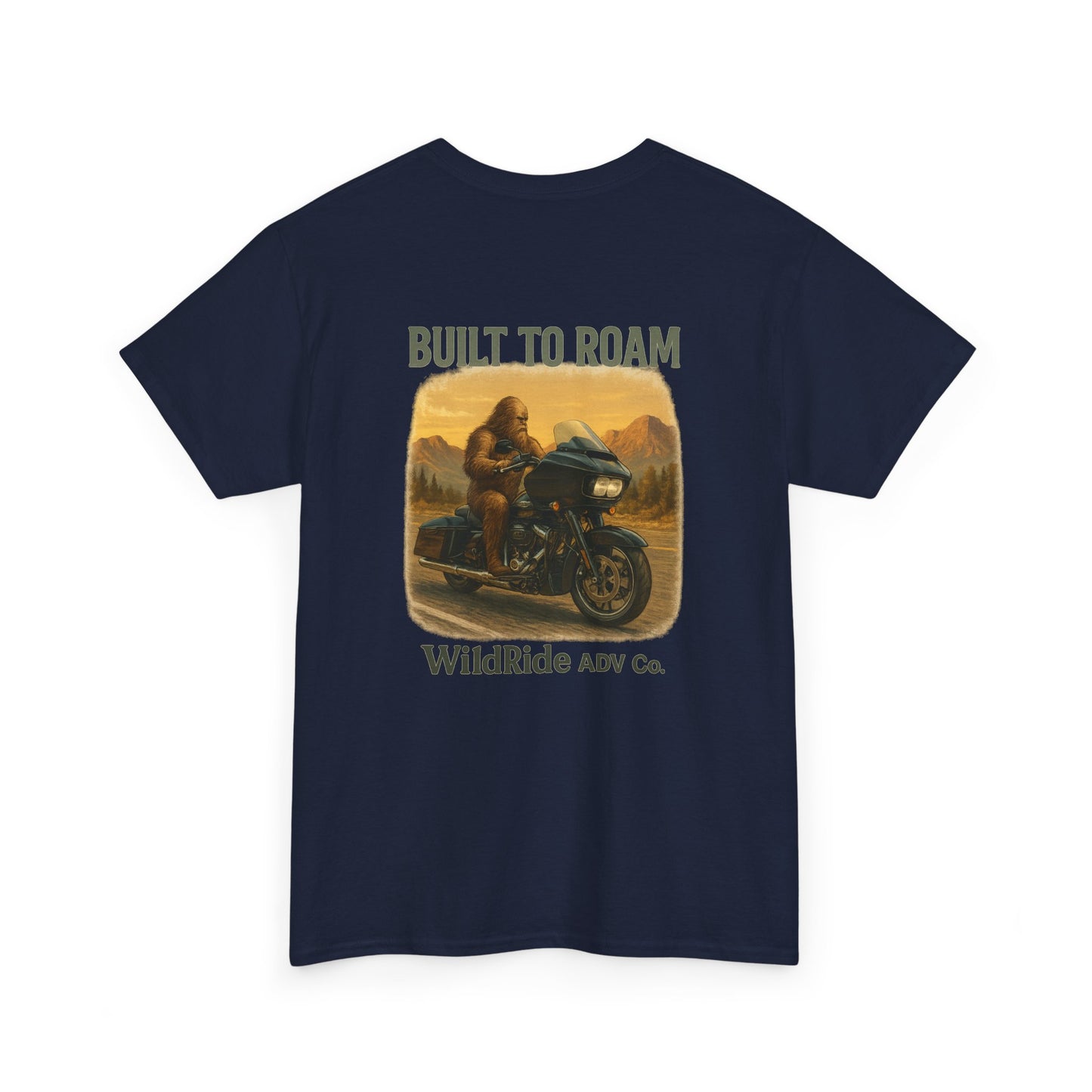 Built to Roam Tee, Motorcycle Graphic Tee