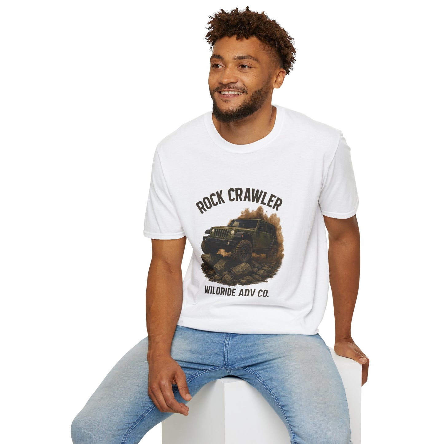 T-Shirt - Rock Crawler Jeep Design - WildRide ADV Co