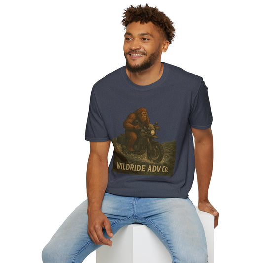 Bigfoot Adventure T-Shirt, Motorcycle