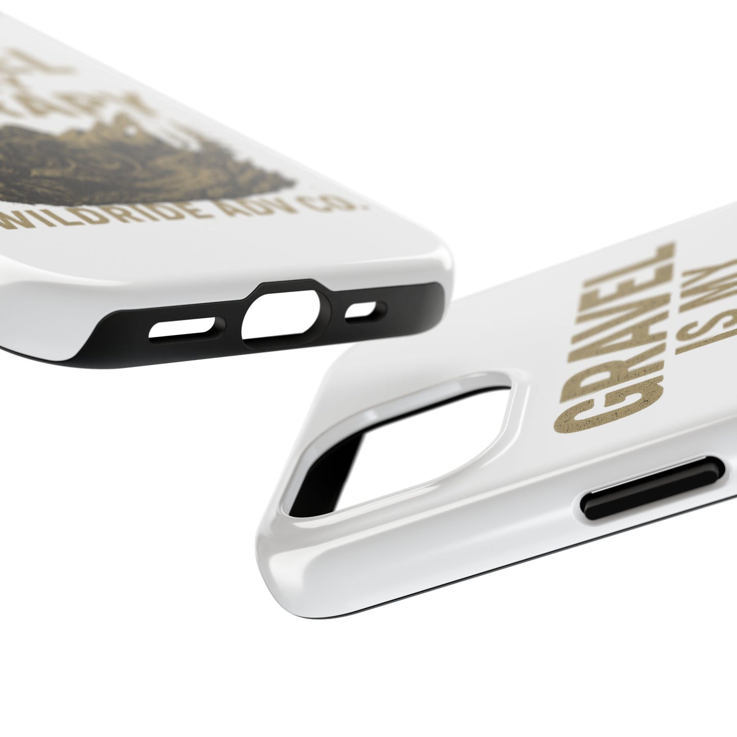 Gravel Therapy Phone Case, Tough Motorcycle Phone Cover, Adventure Gift, Off-Road Enthusiast Accessory, Stylish Biker Case