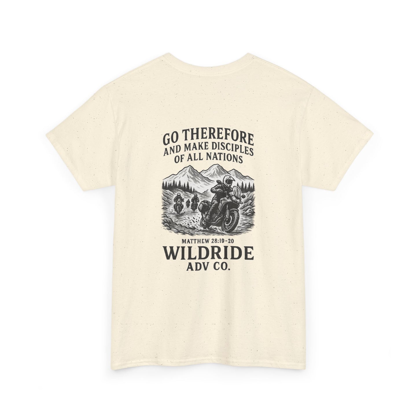 Go and Make Disciples, Motivational Christian Tee