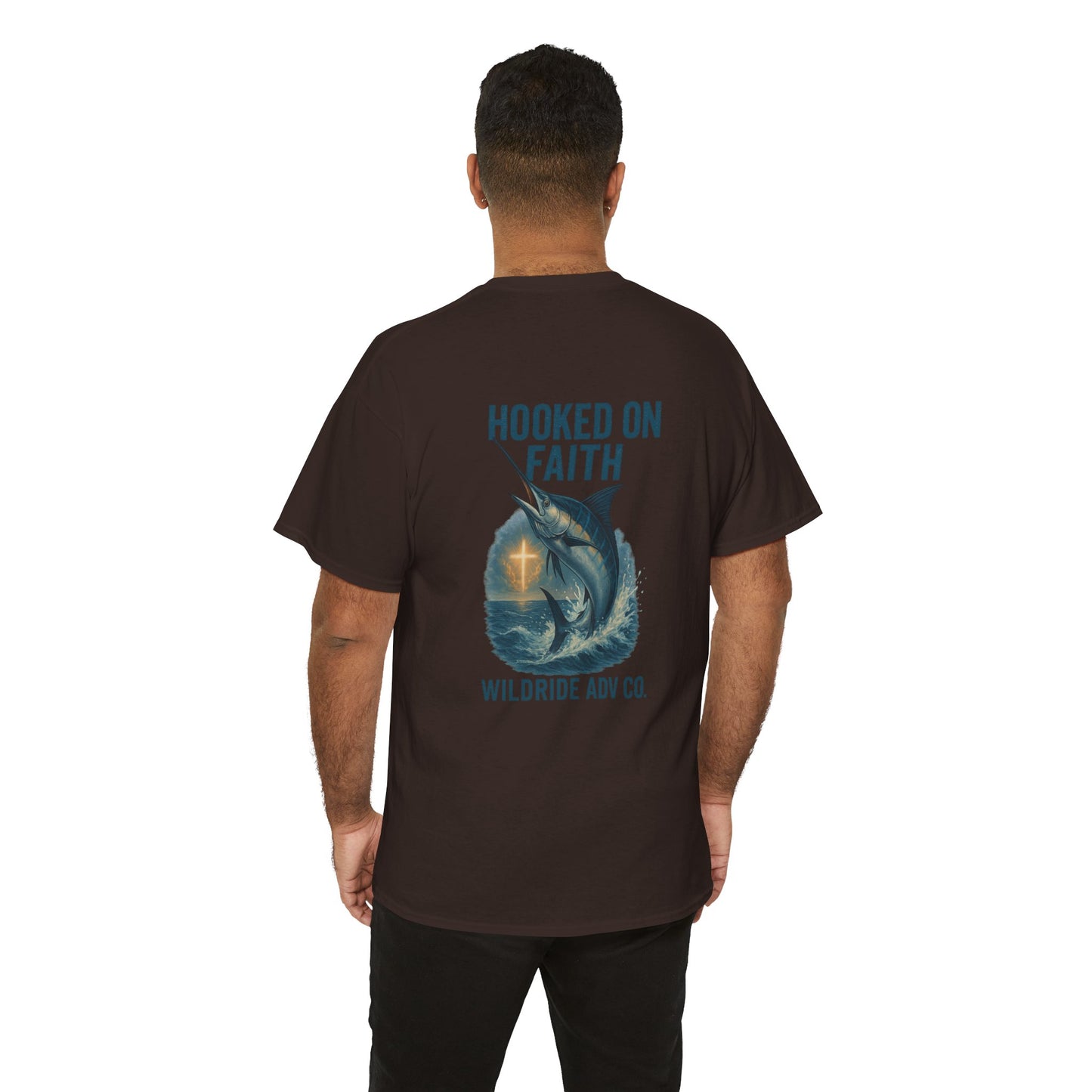 Hooked on Faith Marlin Fishing Tee