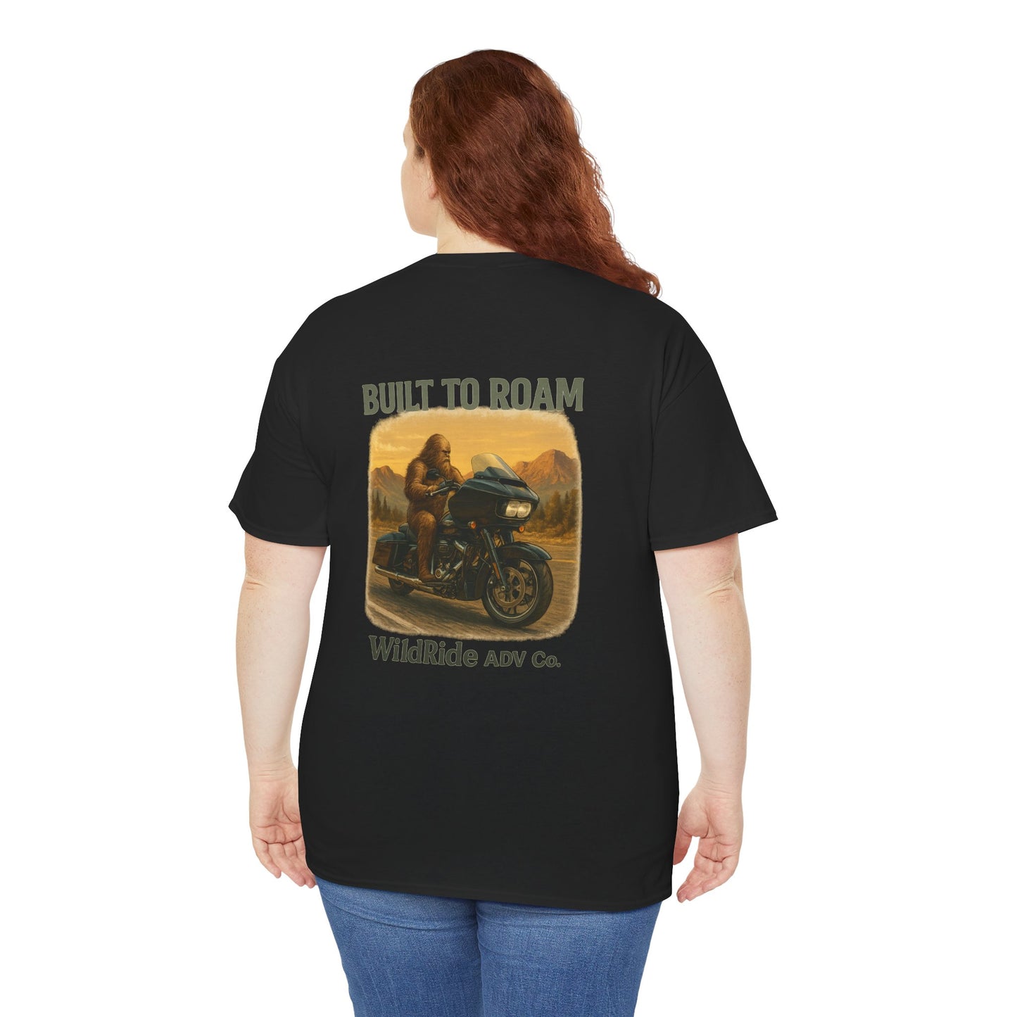 Built to Roam Tee, Motorcycle Graphic Tee