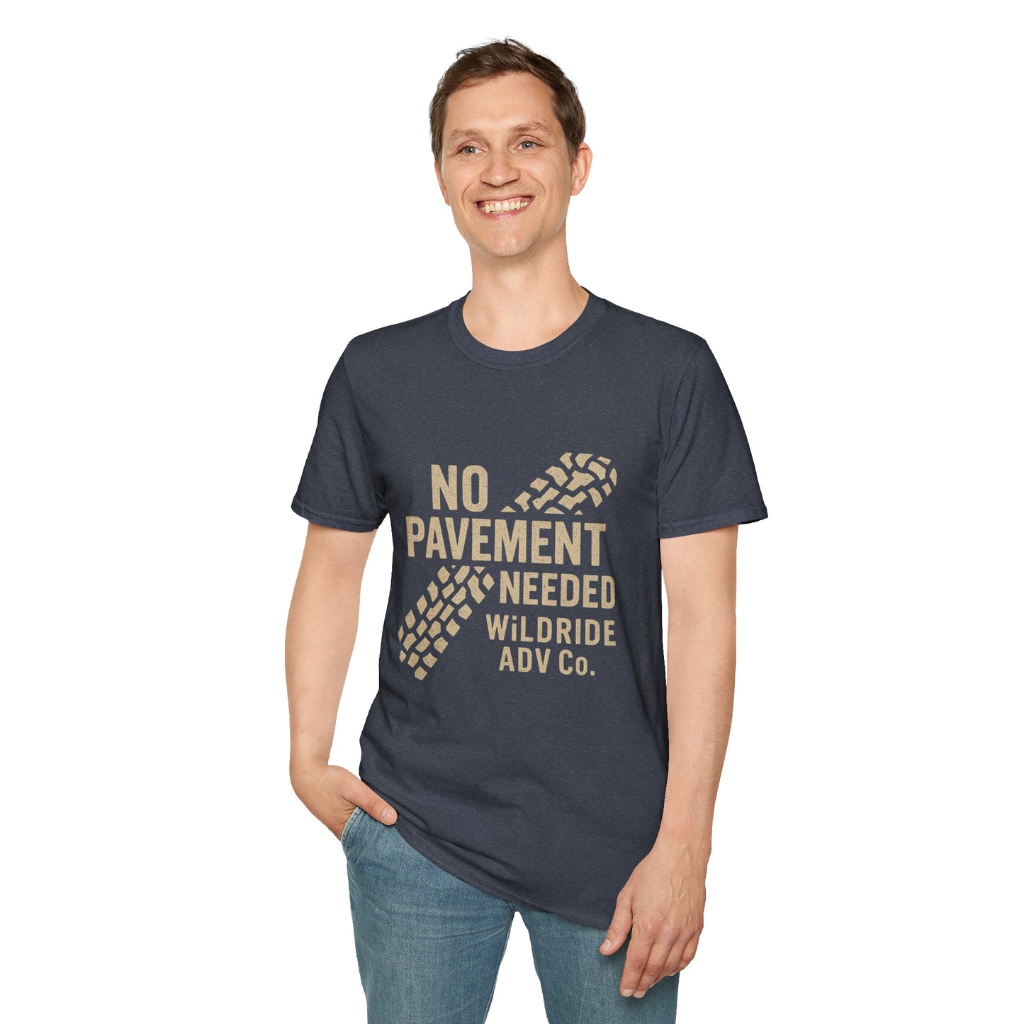 No Pavement Needed Softstyle T-Shirt