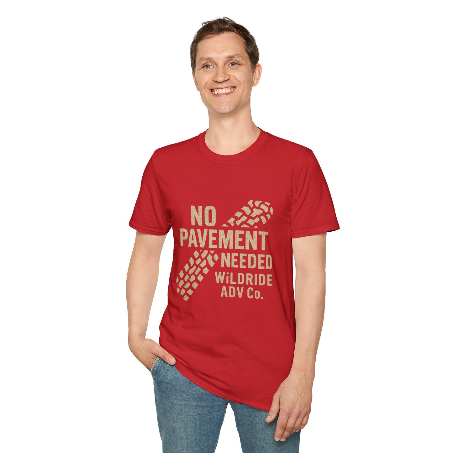 No Pavement Needed Softstyle T-Shirt