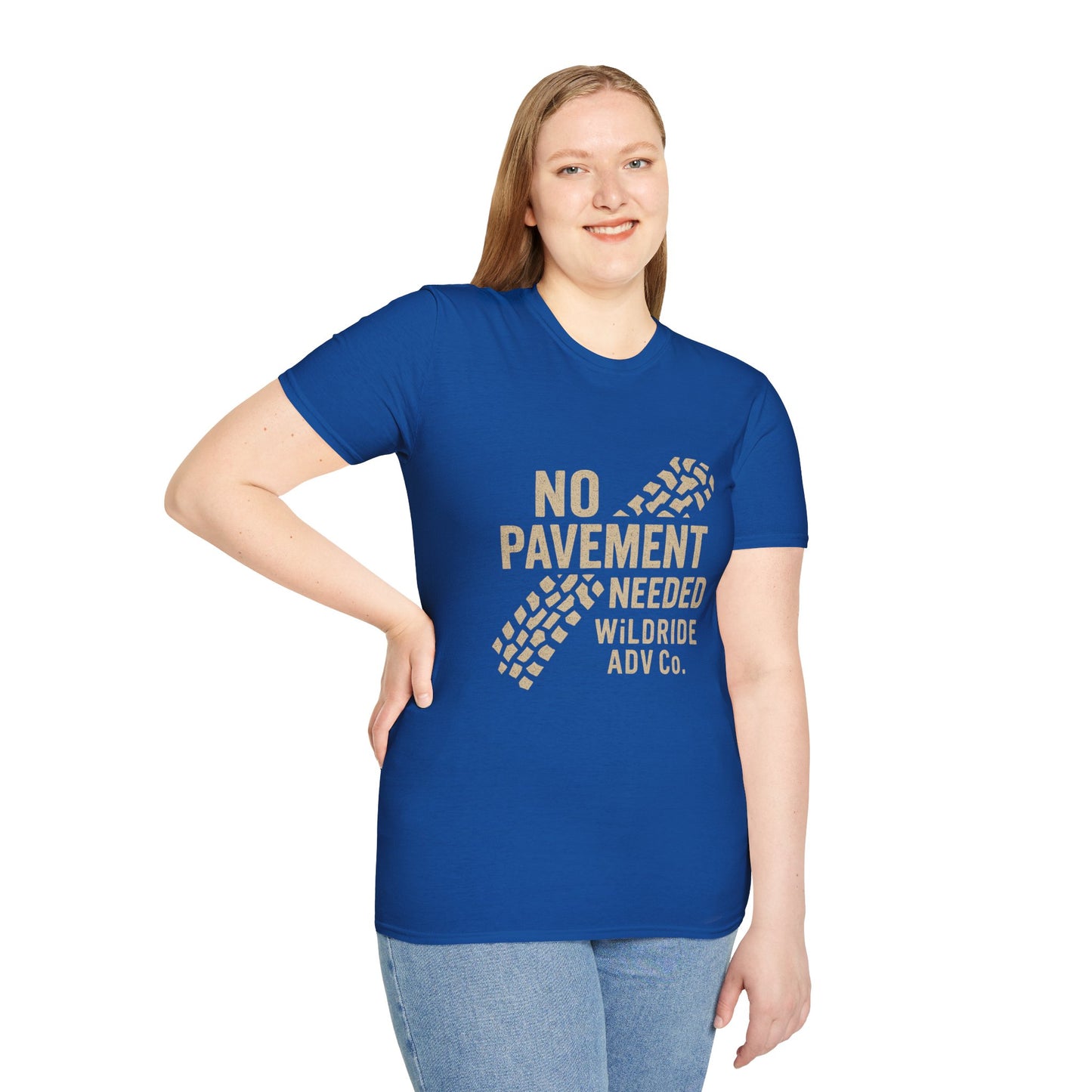 No Pavement Needed Softstyle T-Shirt