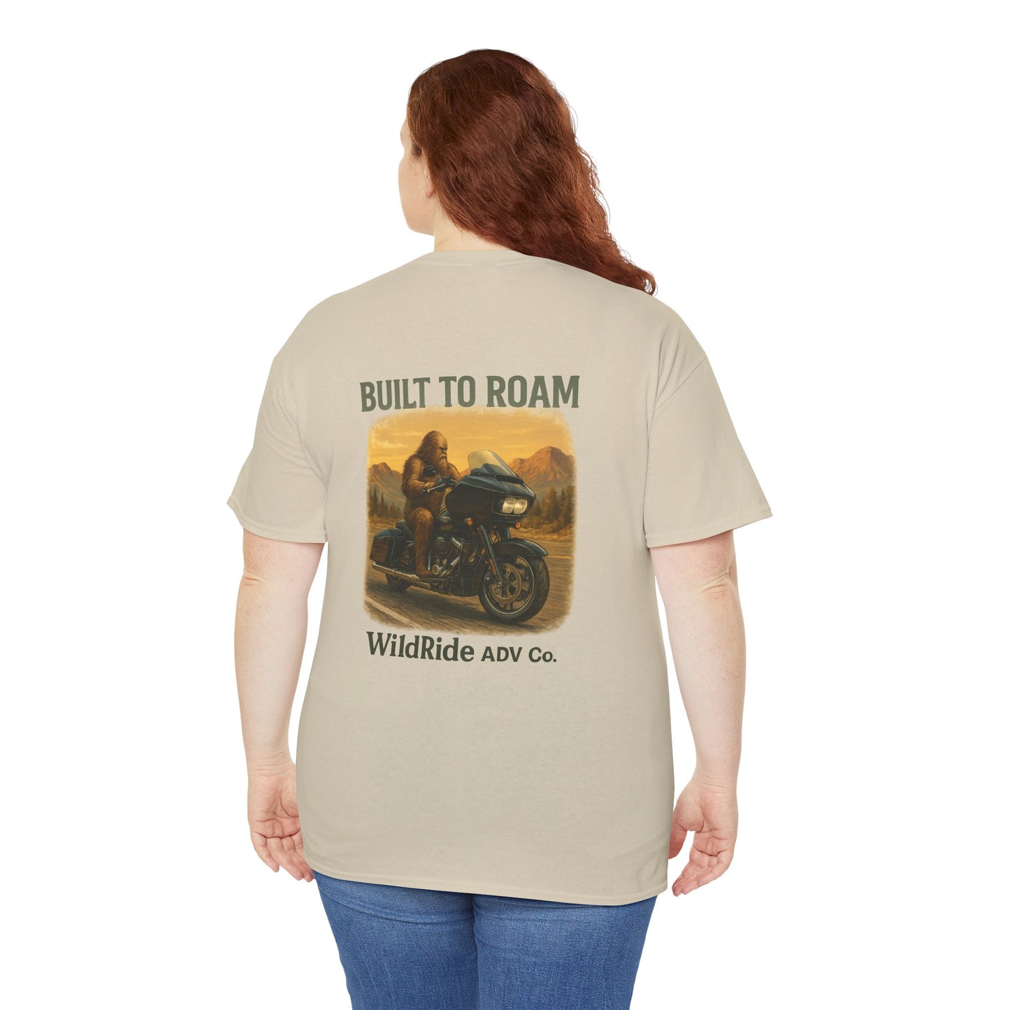 Built to Roam Tee, Motorcycle Graphic Tee