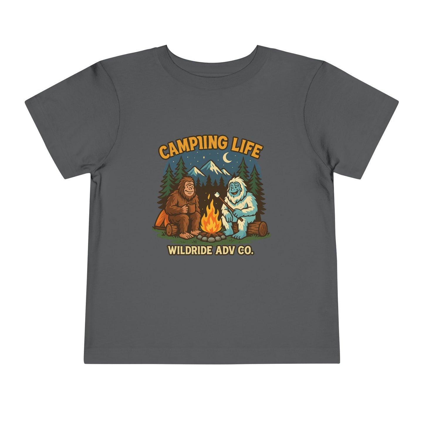 Camping Life Toddler Short Sleeve Tee