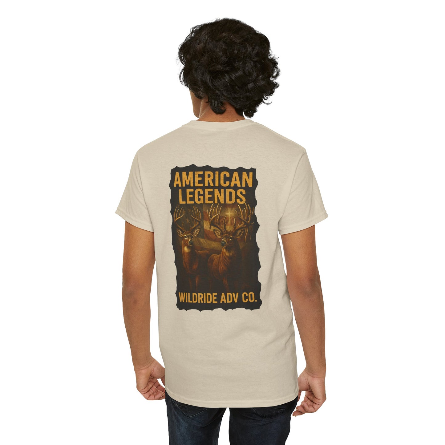 American Legends (Deer), Vintage Graphic Tee