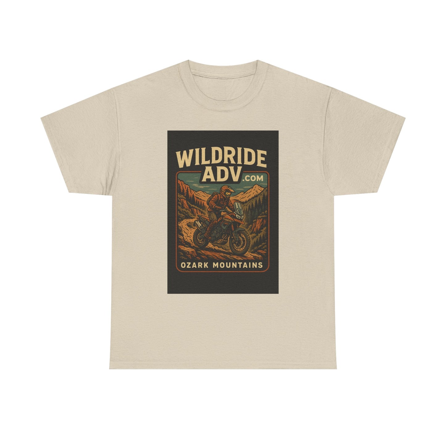 Vintage Adventure Tee - Wildride ADV Ozark Mountains, Limited Edition
