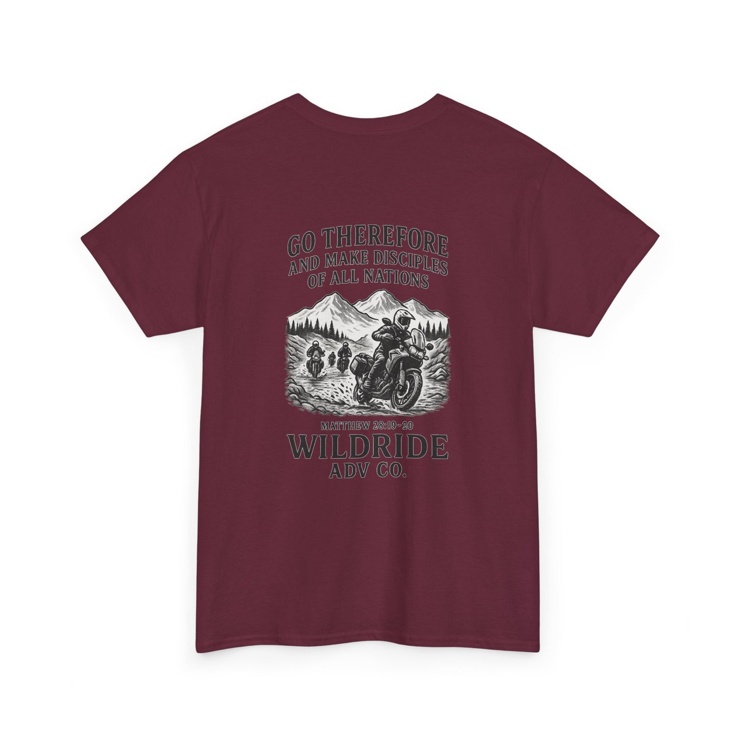 Go and Make Disciples, Motivational Christian Tee