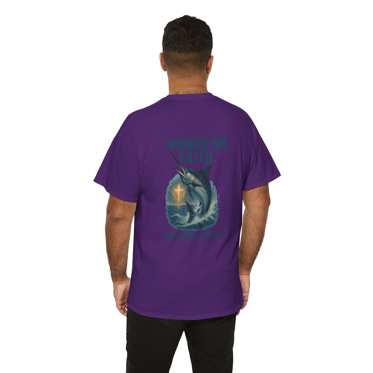 Hooked on Faith Marlin Fishing Tee