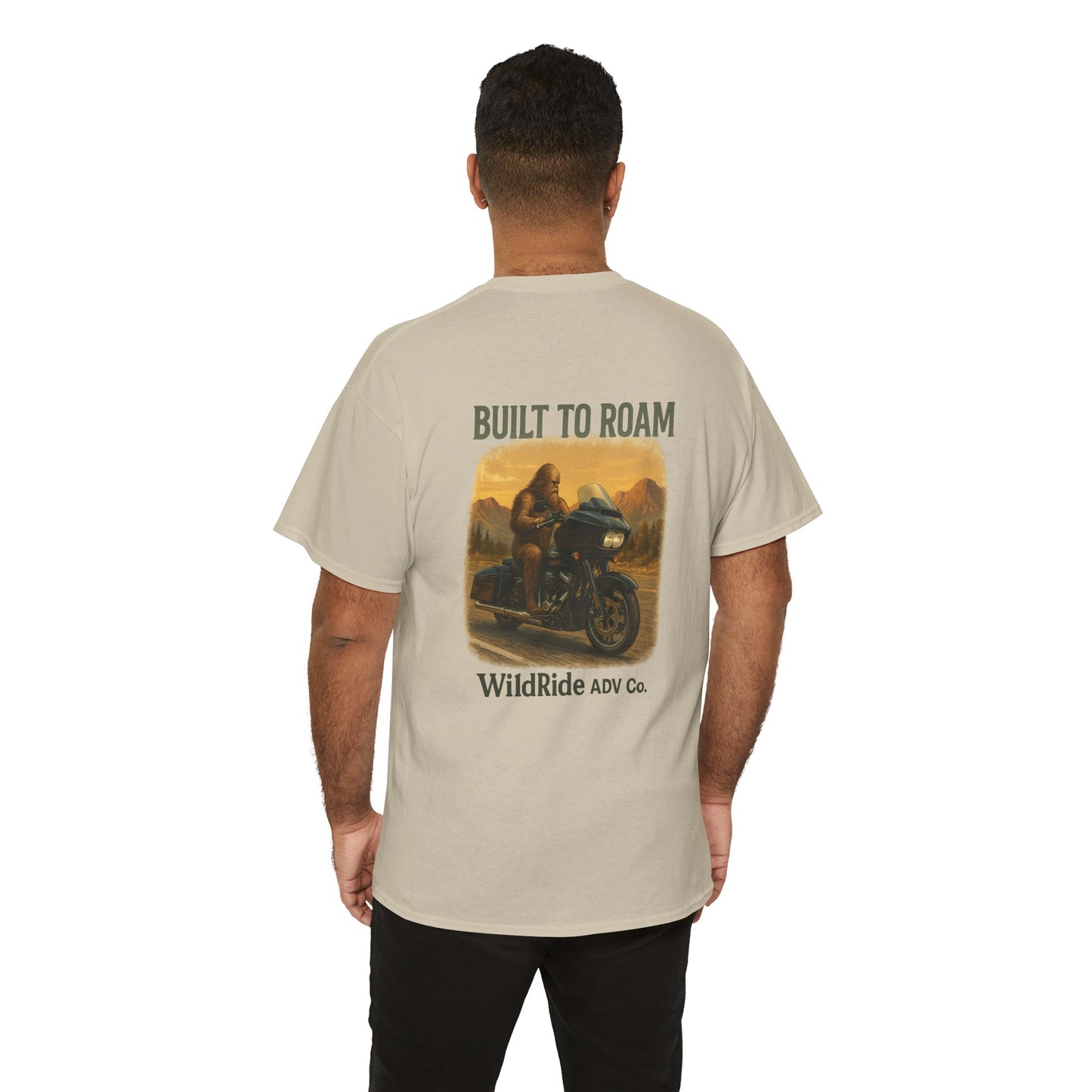 Built to Roam Tee, Motorcycle Graphic Tee
