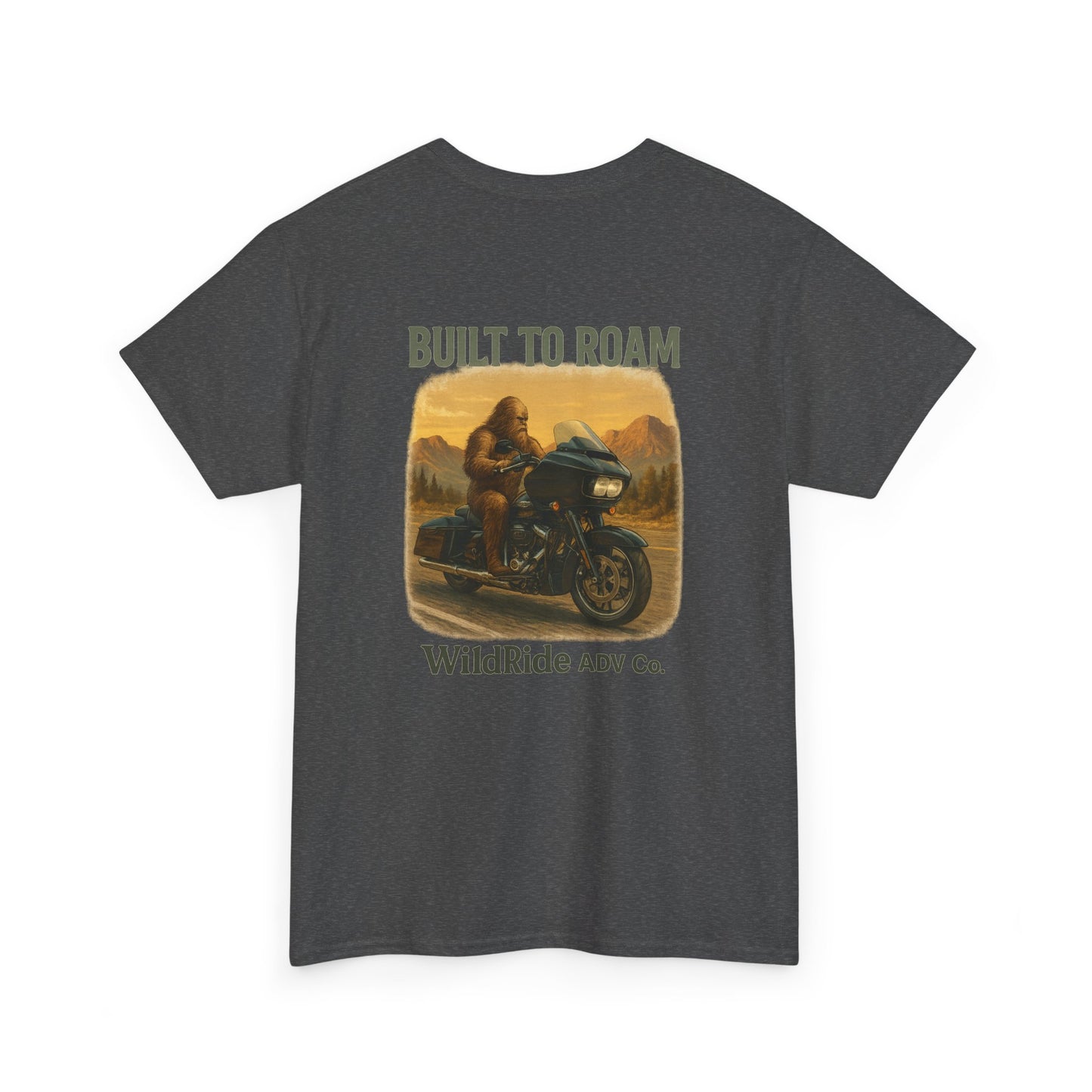 Built to Roam Tee, Motorcycle Graphic Tee