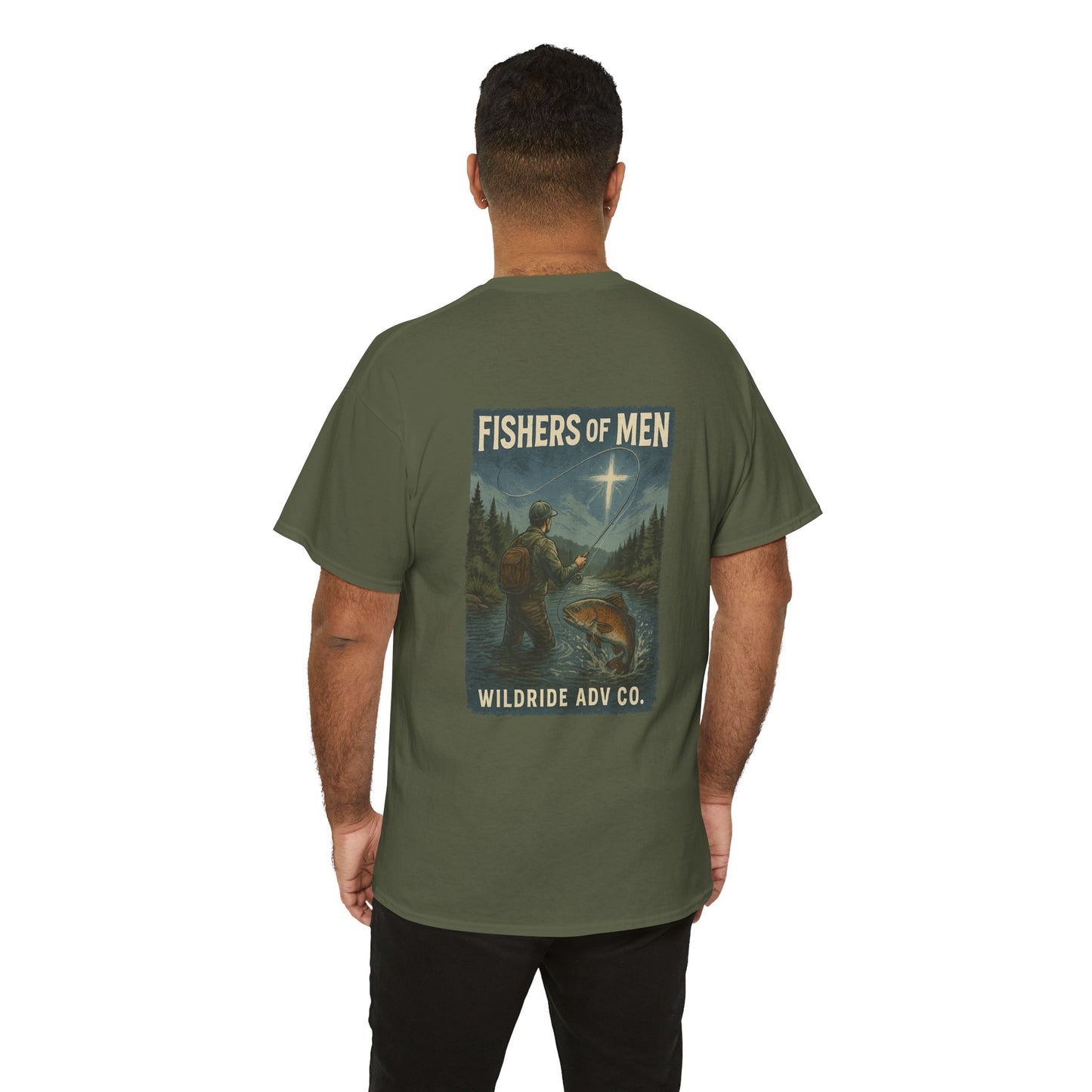 Fisher of Men - Faith-Inspired Fishing Tee