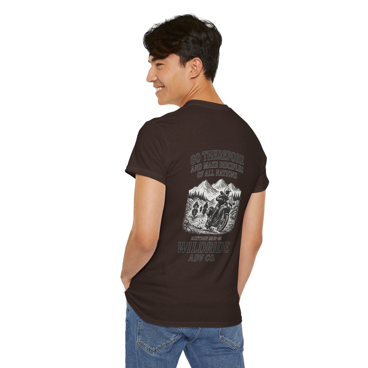 Go and Make Disciples, Motivational Christian Tee