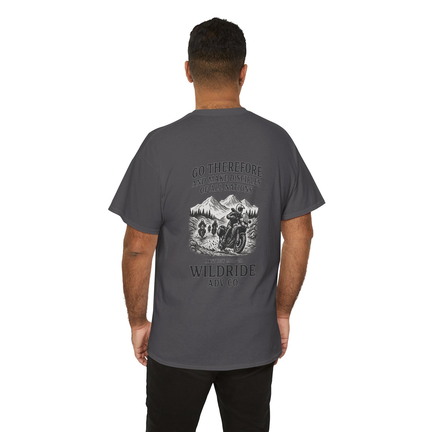 Go and Make Disciples, Motivational Christian Tee