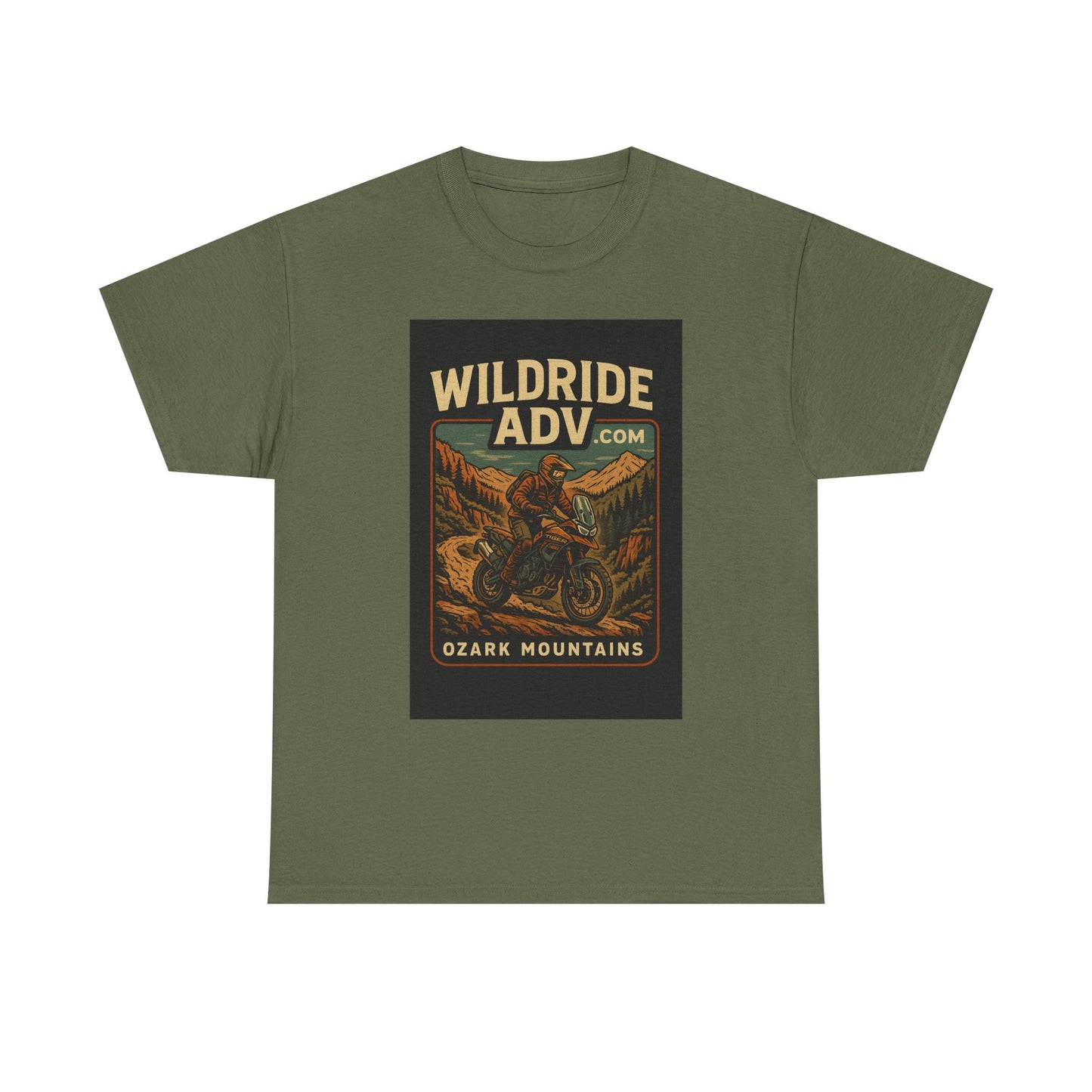 Vintage Adventure Tee - Wildride ADV Ozark Mountains, Limited Edition