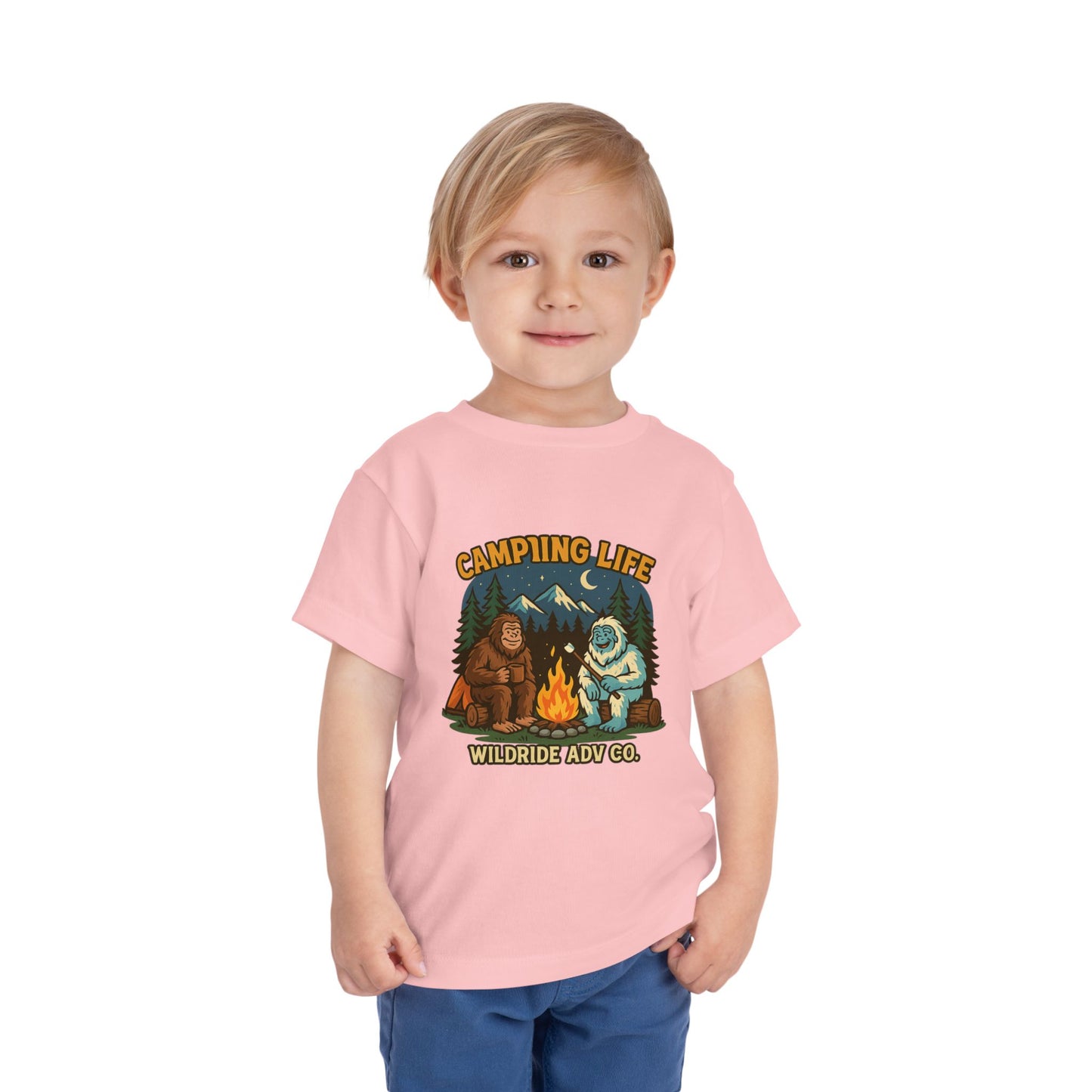 Camping Life Toddler Short Sleeve Tee